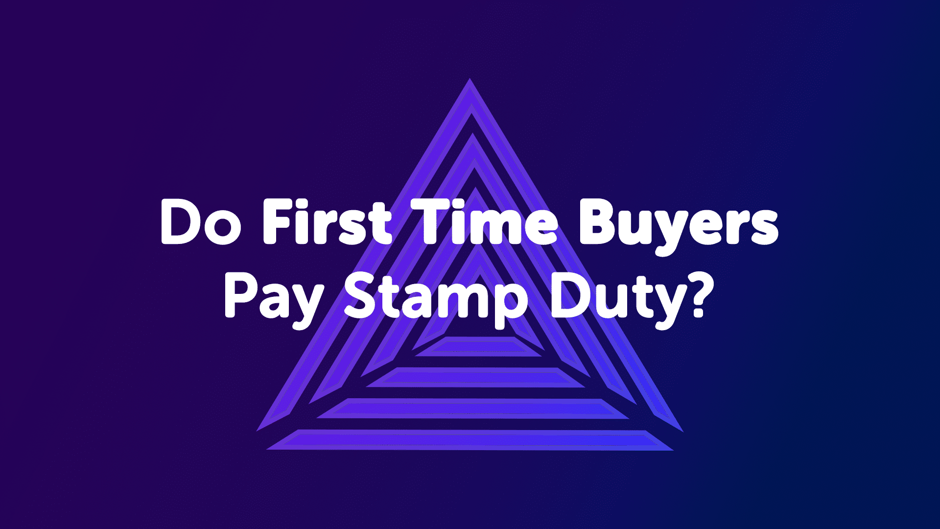 Do first time buyers pay stamp duty? | UK Moneyman
